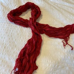 Fringe scarf